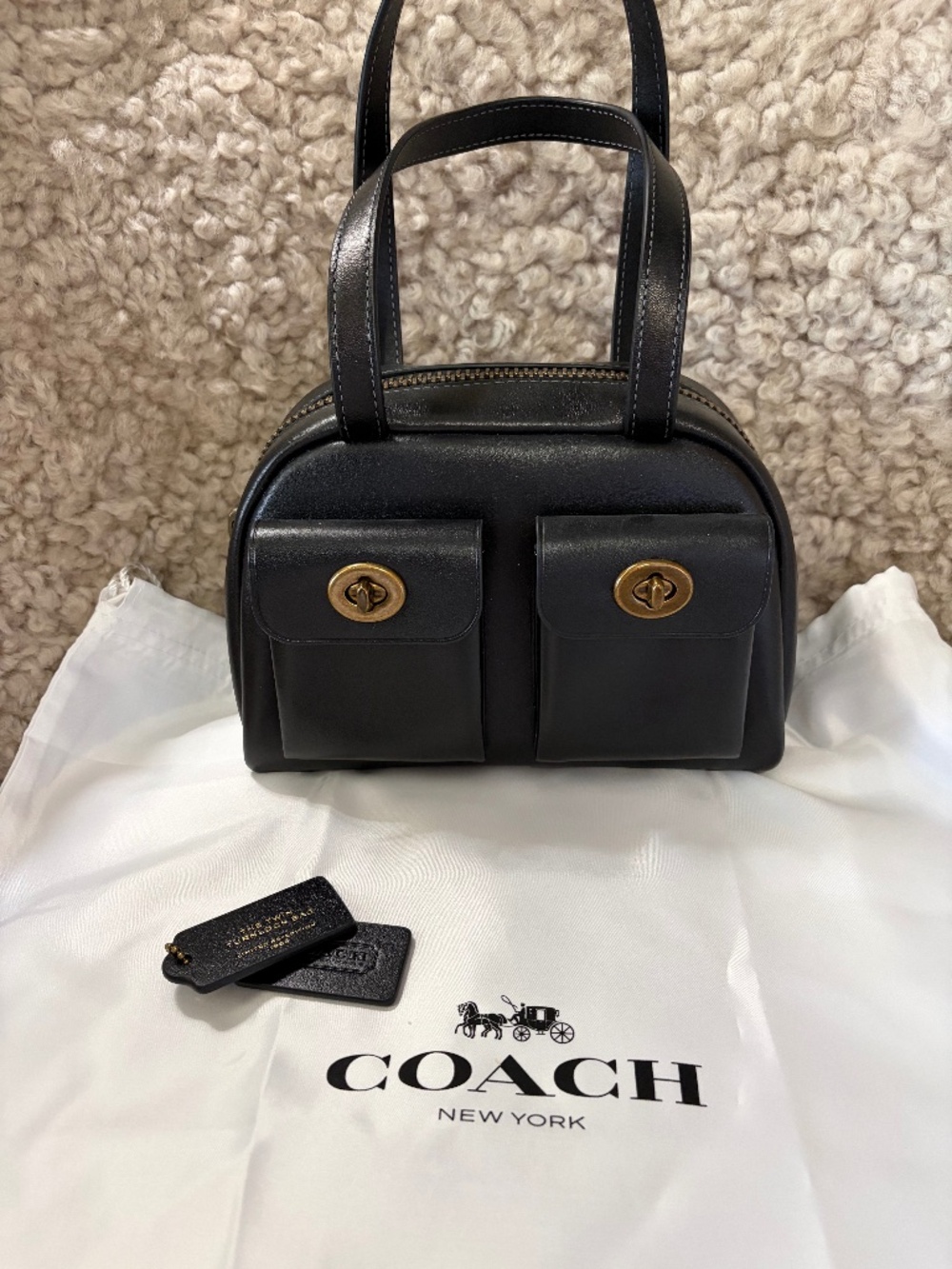 Coach Re-Edition "The Twin Turnlock Bag" - Limited Re-Edition 1968